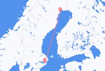 Vluchten van Lulea, Zweden naar Stockholm, Zweden
