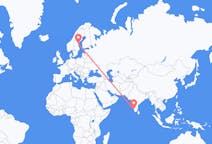 Flights from Kozhikode, India to Sundsvall, Sweden