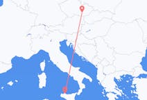 Flyg från Brno, Tjeckien till Palermo, Italien