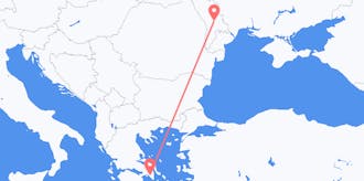 Flyrejser fra Moldova til Grækenland