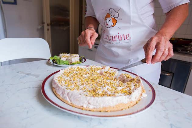 在Cesarina的家中私人烹饪课，在马拉内罗品尝
