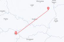 Flyrejser fra Lublin til Wien