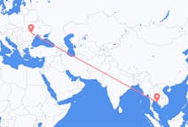 Flyreiser fra Trat-provinsen, Thailand til Iași, Romania