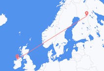 Vluchten van Donegal naar Kuusamo