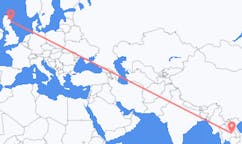 Voli dalla provincia di Roi Et, Thailandia to Aberdeen, Scozia
