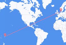 Flights from Taveuni, Fiji to Billund, Denmark