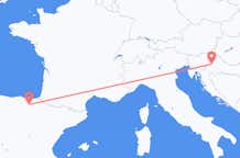 Flüge von Vitoria-Gasteiz, Spanien nach Zagreb, Kroatien