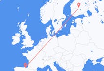 Flights from Jyväskylä, Finland to Bilbao, Spain