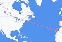 出发地 加拿大出发地 萨斯卡通目的地 西班牙兰萨罗特岛的航班