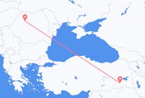 Flyg från Siirt, Turkiet till Cluj-Napoca, Rumänien