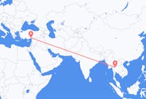 Flights from Sukhothai Province, Thailand to Adana, Turkey