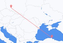 出发地 土耳其出发地 锡诺普目的地 波兰弗罗茨瓦夫的航班