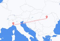 Fly fra Târgu Mureș til Genova