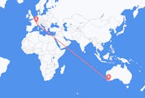 Vluchten van Albany, Australië naar Genève, Zwitserland