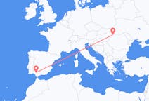 Flyreiser fra Satu Mare, Romania til Sevilla, Spania