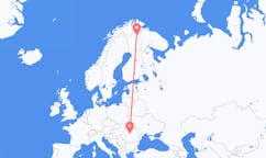 Flights from Ivalo, Finland to Târgu Mureș, Romania