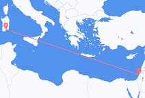 Flights from Tel Aviv to Cagliari