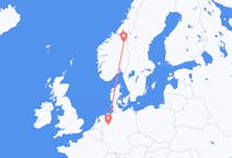 Flights from Røros, Norway to Münster, Germany