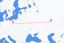 Flyreiser fra Samara, Russland til Poznań, Polen