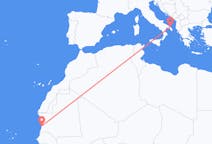 Flyreiser fra Nouakchott, til Brindisi