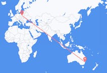 Flyrejser fra Sydney, Australien til Łódź, Polen