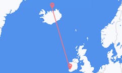 เที่ยวบิน จาก Grimsey, ไอซ์แลนด์ ถึงคิลอร์กลิน, ไอร์แลนด์