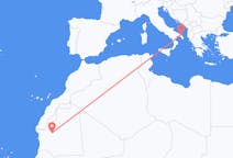 Flyreiser fra Atar, Mauritania til Brindisi, Italia