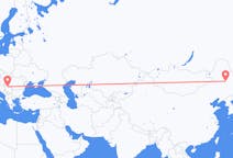 Flights from Daqing to Belgrade