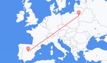 Flights from Grodno, Belarus to Madrid, Spain