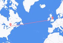 Flyg från Ottawa, Kanada till Nottingham, England