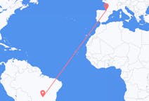 Flyreiser fra Goiânia, Brasil til Biarritz, Frankrike