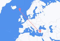 Flights from Sørvágur to Antalya