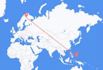 Flights from Koror, Palau to Kittilä, Finland