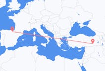 Flyreiser fra Diyarbakir, Tyrkia til Vitoria, Spania