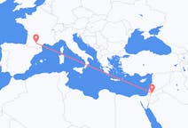 Flyg från Amman, Jordanien till Toulouse, Frankrike