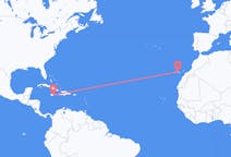 เที่ยวบินจาก คิงส์ตัน ไปยัง เกาะเตเนริเฟ