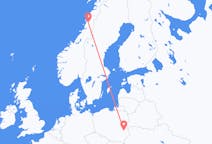 Flights from Mosjøen, Norway to Lublin, Poland
