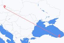 Flyg från Trabzon, Turkiet till Pardubice, Tjeckien