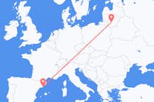 Flyreiser fra Barcelona, til Kaunas