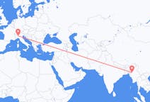 Flights from Kalay to Milan