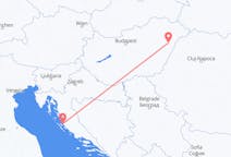 Flyrejser fra Debrecen, Ungarn til Zadar, Kroatien