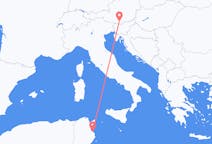 Flyreiser fra Monastir, Tunisia til Klagenfurt, Østerrike