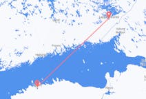 Flyreiser fra Tallinn, Estland til Villmanstrand, Finland