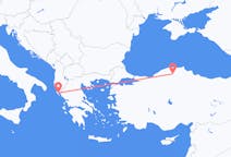Loty z miasta Kastamonu do miasta Korfu