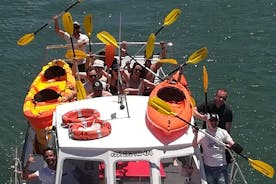 Kayak ævintýri í gegnum Ponta da Piedade hellana í Lagos