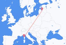 Flights from Calvi to Riga