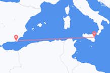 Flüge aus Almeria, Spanien nach Catania, Italien