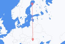 Flyg från Cluj-Napoca, Rumänien till Karleby, Finland