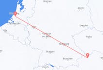 Flyreiser fra Rotterdam, Nederland til Linz, Østerrike
