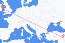 Flyrejser fra Diyarbakir, Tyrkiet til Dublin, Irland